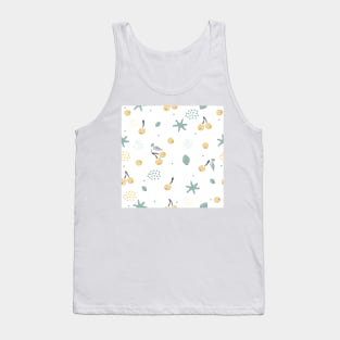 Cherry Pattern Tank Top